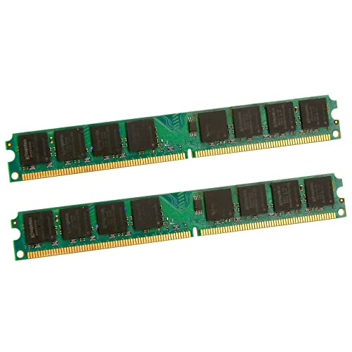 Mémoire RAM DDR2 1.8V 800Mhz PC2 6400 kit double canal 4Go DIMM
