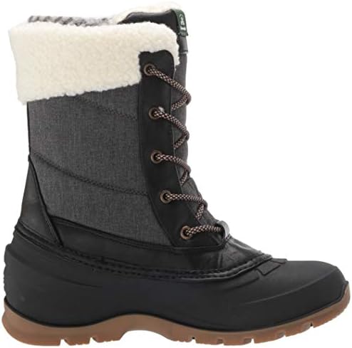 Kamik Women's Snow Boots Shoe, Black, 7 | Image 5