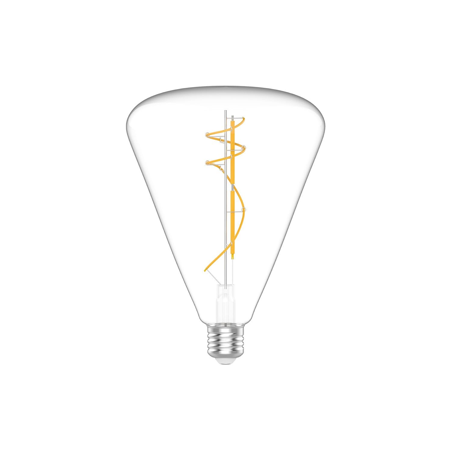 Ampoule tranparente LED H03 Cone 140 10W 1100Lm E27 2700K Dimmable