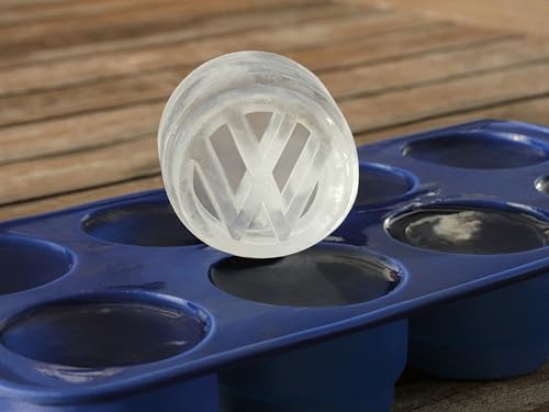 Molde para cubitos de hielo VW de silicona azul miniatura 4