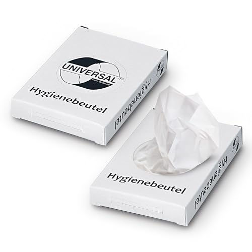 Deiss Universal - Sacchetti igienici, colore: bianco, 25 x 30 sacchetti (750 pezzi)