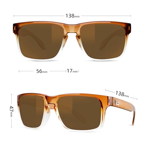 Image of Bnus italy made classic sunglasses corning real glass lens w. polarized option