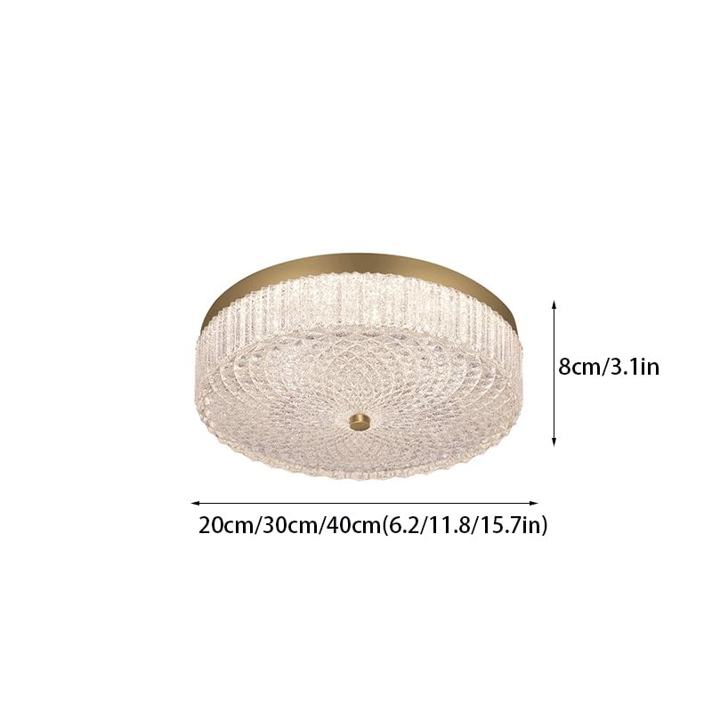 Lampe de plafond tricolore à intensité variable pour couloir - 3
