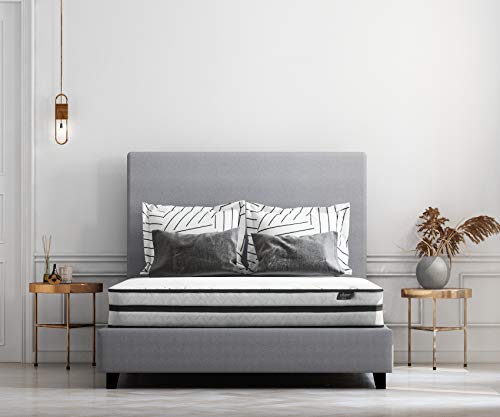 Ashley Chime 10 Inch Medium Firm Hybrid Matress - CertiPUR-US Certified Foam, California King