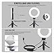 NEEWER Basics 5 Ringlicht für Videokonferenz Beleuchtung 2er Pack Ansteck Licht Set mit Schreibtischstativen für Monitor Laptop Computer Zoom Live Streaming Home Office Lernen Videoaufzeichnung BR60