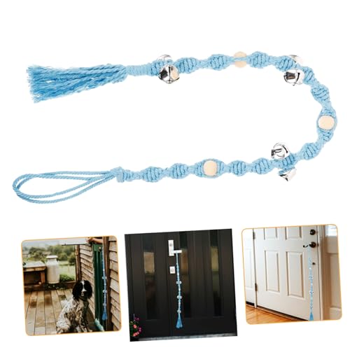 BESPORTBLE Dog Door Bell Puppy Potty Training Bell Loud Comfortable for Pet Portable