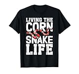 Photo Gallery living the corn snake life grass snake reptile maglietta Photo Gallery living the corn snake life grass snake reptile maglietta