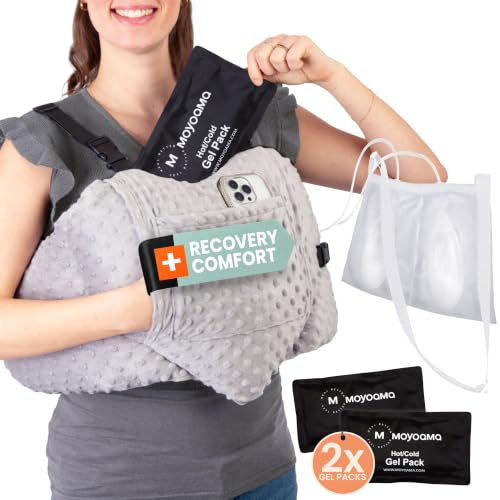MOYOAMA Post Mastectomy Pillow Heart - 4 Pcs Protective...