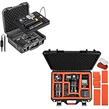 STARTRC VCR Waterproof Hard Case Organizer For Gopro Hero 13/12/11/10/9/8 Media Mod/Volta/Protective Housing/Chest Mount Creator Edition/Action Camera