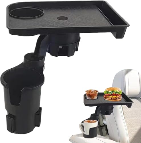 Expansor de Portavasos de Silicona Negra para Auto miniatura 5