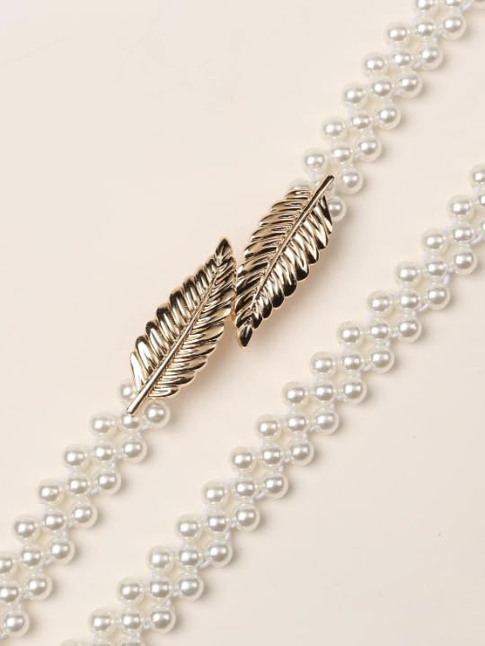 Faux Pearl Beaded Belt4