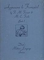 Apprenons Le Francais - a Beginner's French Course B000IDDS2G Book Cover