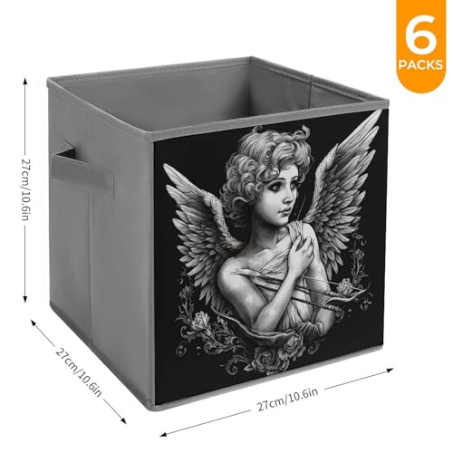 Cubes de rangement pliables pour vêtements avec poignées et structure renforcée