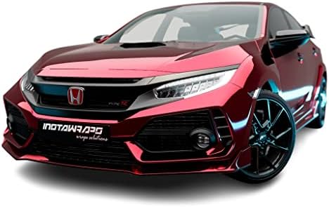 Avery SF100-474-S RED CONFORM CHROME 3in x 5in (SAMPLE SIZE) Car Wrap Vinyl Accent Film Mirror Finish