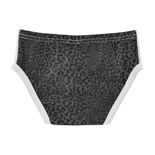 Boys' Exclusive Briefs Toddler Underwear 95% Combed Cotton Boxerbriefs 2T Leopard - Print Pattern 132