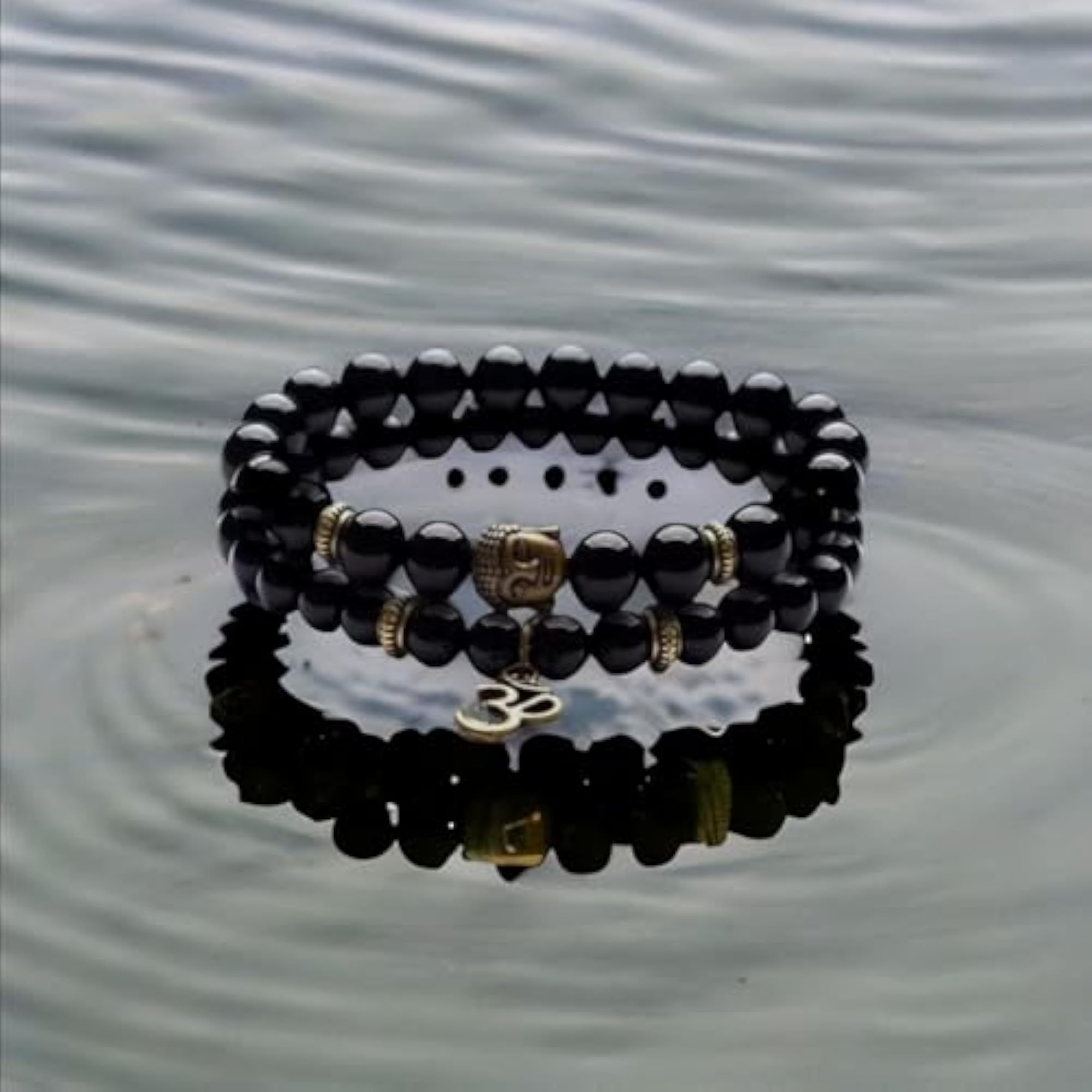 Men's Beaded Buddha Bracelet