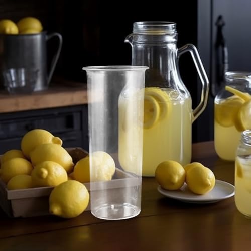Image of Juice Jar with Acrylic Fruit Infuser and Ice Core 9-Inch Beverage Dispenser for Home Party and Commercial Use
