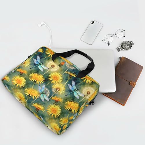 Maletín para portátil 15.6 pulg con estampado floral miniatura 7