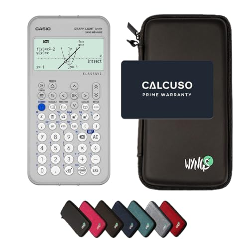 Casio Graph Light avec Housse de Protection WYNGS...