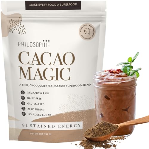 15 Best Plant-Based Protein Powders for a Healthy, Sustainable Boost 27 Philosophie Organic Cacao Magic Superfood Blend – Plant-Based Protein Powder
