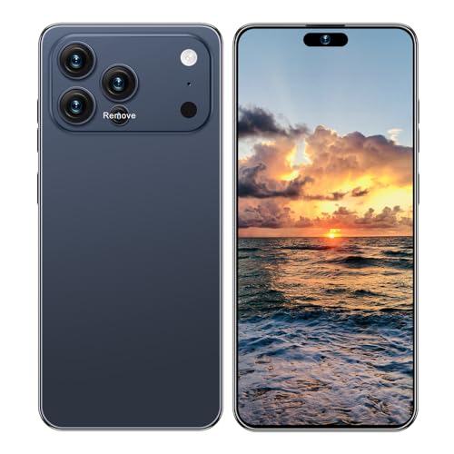 yowsley 17PROMA X: Snapdragon 8 Gen 3, 16GB RAM + 512GB Storage, Massive 7000mAh Battery, 6.99-inch Display, 68MP + 108MP Camera, Android 15, 5G, Dual SIM - Superior Performance! (Dark Blue)