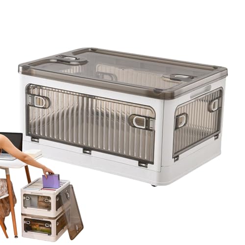 Boîte de rangement pliable à roulettes pour optimiser l'espace de la maison