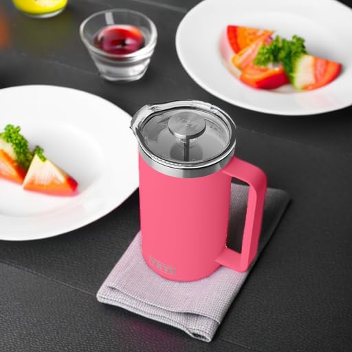 YETI Rambler 34 oz. French Press Coffee Maker, Tropical Pink - image 5