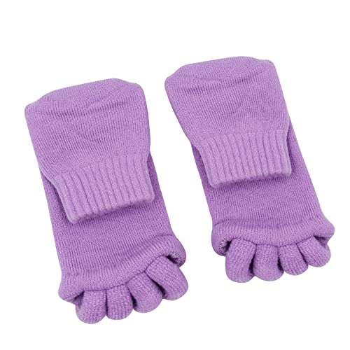 Image of AIBEARTY 1 Pair Yoga Sport Gym Five Toe Separator Socks