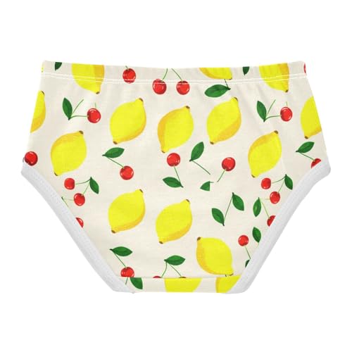 Girls' Underwear Fruit Lemon Cherry Toddle Brief Panties 23020062