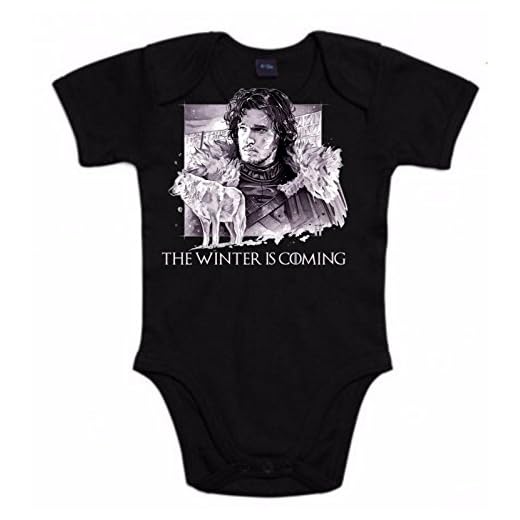 the Fan Tee Body de NIÑOS Juego de Tronos Stark Tyrion Dragon Daenerys Khaleesi Valar Arya 6Meses