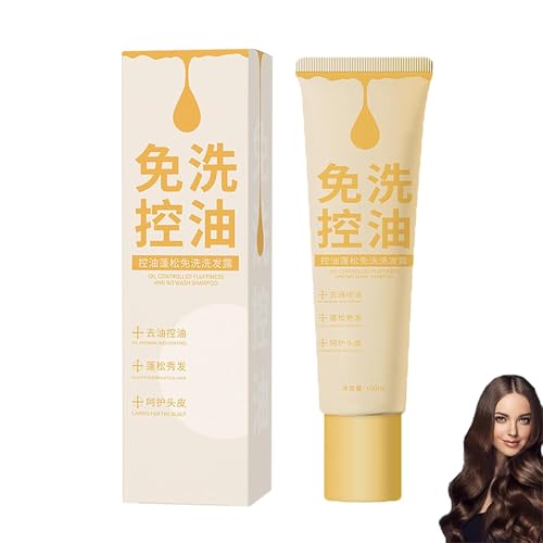 Champú Fluffy Oil Control Shampoo Leave-In Oil Control Volume Shampoo Nourishing Conditioning Shampoo Dry Shampoo for All Types Hair