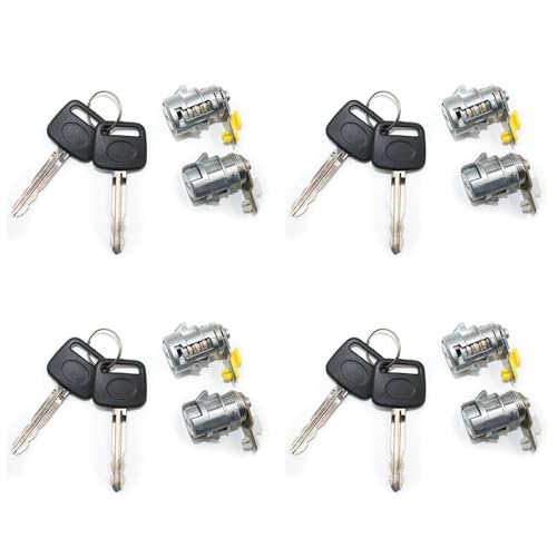 Cerradura de puerta para camioneta 89-95 con cilindro de alta precisión OEM 69051-35030 L & R
