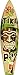 Smart Blonde Tiki Bar Metal Novelty Surf Board Sign SB-023