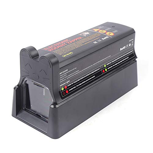 TuliperMood Elektrische Rattenfalle, Köderbox Ratten Elektrische...