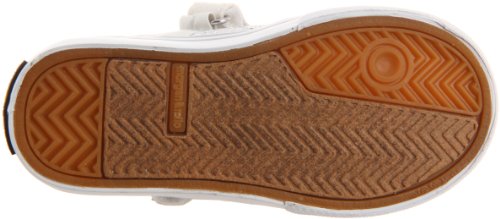 Morgan & Milo Kid's Sparkle Floral Mary Jane Sneaker (Toddler/Little Kid), Silver, 2 M US Little Kid4