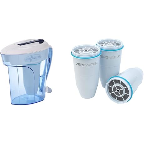 Zero Water, 12-Cup Water Filter Pitcher, 12-Cup