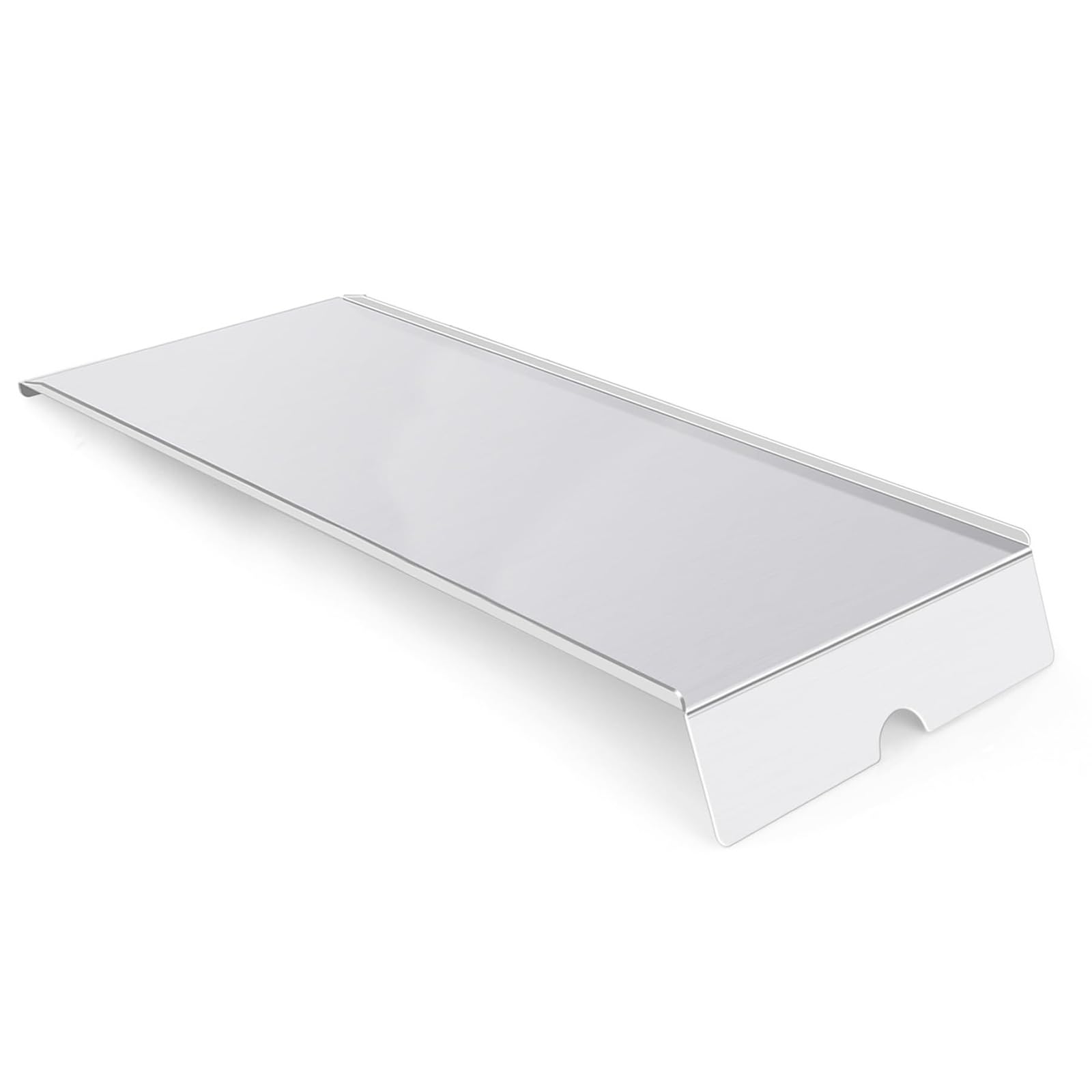 Buxuaaaa Replacement Heat Baffle Tray for Grills High Temperatures Resistant Nonrust Steel Greases Management Drip Pan Compatible Accessory