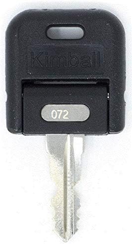 Kimball Office 072 [DOUBLE SIDED] Replacement Keys: 2 Keys