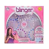 blinger Glimmer Collection Refill Pack | Slumber Party | 12 Discs – 180 Gems | Bling in Brush Out | Works with blinger Hair Styling Tool (Multicolored)