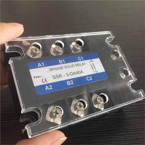 Relais statique triphasé 40A commutation rapide DC AC TSR-40DA haute tension
