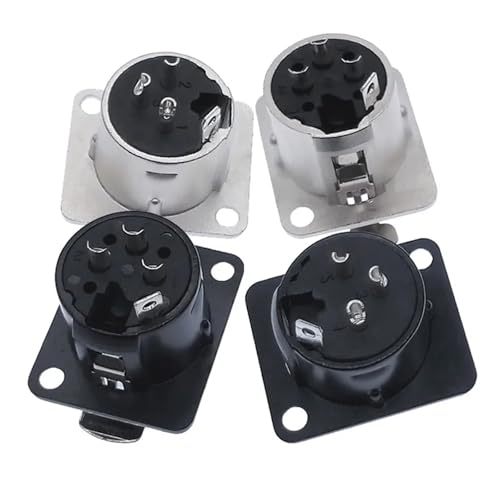 Conector XLR de metal de 3 pines macho hembra YS145 YS146 3