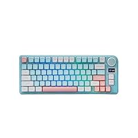 EPOMAKER TH80-X Tastiera Meccanica a Guarnizione, Tastiera da Gioco Hot-swap con 75% di Layout,...