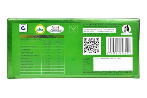 All in One Herbal Lemon Tea Premix Sulphur Less Sugar Pack Of 4, 100 Pouches, 250 grams