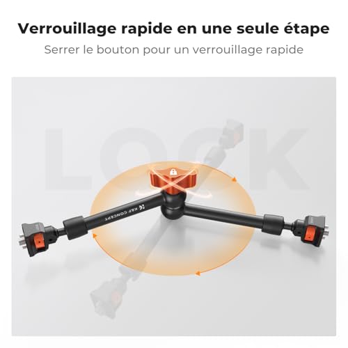 Mini magic arm pour webcam et LED afin d'optimiser vos vidéos de streaming - 6