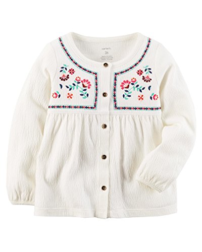 Tunique florale fille Carter's vêtements enfant taille 4T brodé