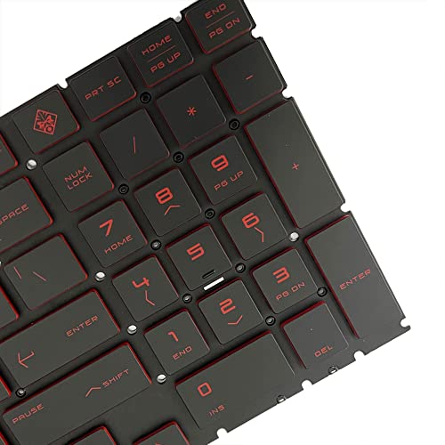 Clavier US rétroéclairé de rechange pour HP Omen 15-DC et 15-DH - 6