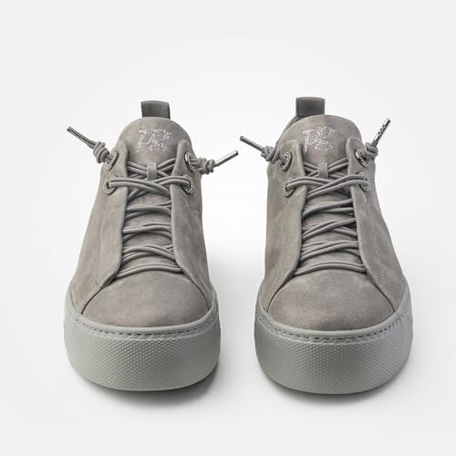 Paul Green Damen Low-Top Sneaker - Wechselfußbett & Orthopädische Einlagen - Leichte Eva-Sohle - Sportschuhe & Sneaker Damen - Grau 08x – Ansicht 5