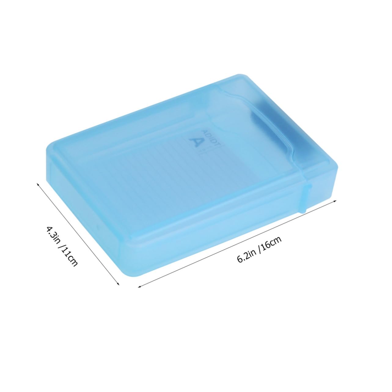 Hard Drive Disk Protective Box - 5 Pack 3.5 Inch Hard Drive Storage Case Portable Plastic HDD Protective Box Anti-Static External Hard Drive Case Anti-Shock - Case (Mixed Colors)