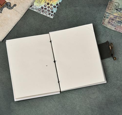 Image of Handmade ?Never Hide Your Wings? Diary with Lock | 7x5 Inch Artistic Butterfly Journal | Eco-Friendly Recycled Paper Notebook for Writing, Sketching & Gifting