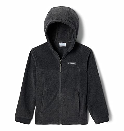 Columbia Boys Steens II Fleece Hoodie, Charcoal Heather, Medium